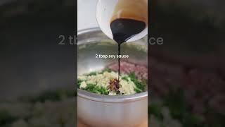 Dumplings recipe from scratch 