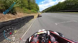 Ein paar "schnelle" Runden mit 16PS Karts  im MOTODROM HAGEN / Beule-Kart beim 4h-Rennen