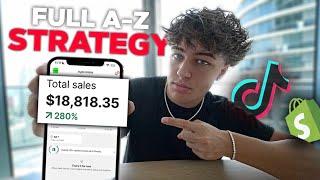 How To Make Your First $10K Dropshipping W/ TikTok Ads (A-Z TUTORIAL)