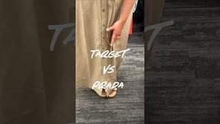 Target vs Prada Sandal #bargainhunting #target #shopwithmelissa