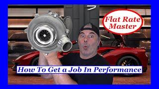 You Want to Work at a Performance Automotive/ Diesel  Shop