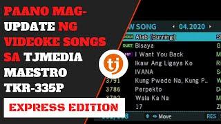 2020 Guide: How to Update New Songs in TJ Media Maestro Videoke Player