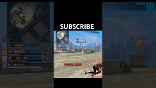 PANEL USER  #shorts #mxgamer