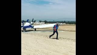 First tow of the day thanks to  @jglyles back taxi hook up and launch #flightschool #learntofly