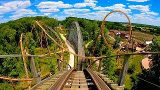 All Wooden Roller Coasters at Holiday World! 4K Multi Angle POVs!