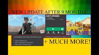 NEW UPDATE IN ROBLOX KAT! (Trading Remove, NEW Map + Much More)