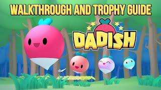 Dadish - Walkthrough | Trophy Guide | Achievement Guide