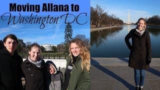 MOVING ALLANA TO DC // VLOG