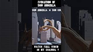 Shin Godzilla Fourth Form 2.0  #comparison #shingodzilla #godzilla