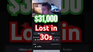 Bossmanjack LOSES $31,000 in less than 30 SECONDS #bossmanjack