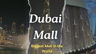 DUBAI MALL | BURJ KHALIFA | DUBAI LANDMARK |  TALLEST BUILIDING & BIGGEST MALL IN THE WORLD |