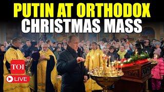 LIVE | Putin Kicks Off Orthodox Christmas Celebrations; Attends Mass In Moscow | Watch