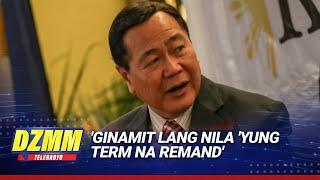 Carpio on senator-judges: 'Why are they acting like they are the lawyers of Sara?' | DZMM TeleRadyo