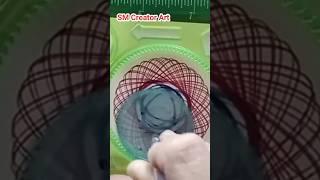 simple spirograph design | satisfying Geometric shapes #shorts 18