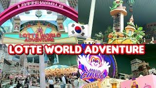 LOTTE WORLD ADVENTURE, LARGEST Indoor Theme park in Seoul  Southkorea | Korea vlog