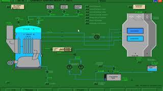 Air Compressor, Diesel Generator, Boiler Startup - Simulation - Georgian College Power Engineering
