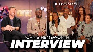 Our family interviews Chris Hemsworth!!