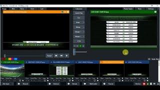 vmix DEMO FULL Football graphics with UTC controller and Excel sheet data source DEMO