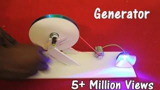 How to make a Generator at home - Easy