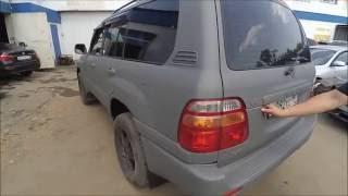 Toyota Land Cruiser 100 в сверхпрочное покрытие ТИТАН