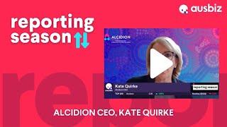 Alcidion (ASX: ALC) CEO Kate Quirke with an eye on the earnings prize in FY25