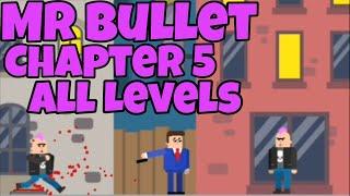 Mr Bullet || Chapter 5 All level walkthrough || Level 65-80