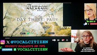 Ayreon - "Day Three Pain" (the human equation) reaction