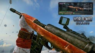 World War Heroes Hyde M2 - New Assault Rifle Upgrade & Gameplay 