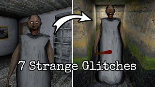 7 Strange Glitches in Granny v1.8.2