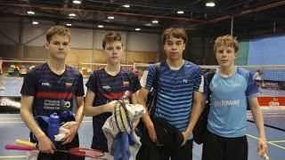 Badminton Latvia International 2024 BD U17 Puhakka-Pitkänen vs Leonovic-Tankevic (LTU)