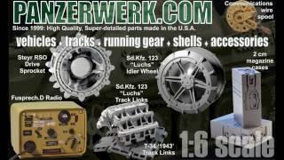 PANZERWERK 1/6 Scale Vehicle parts and Accessories