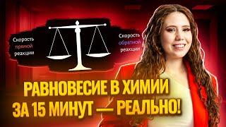 ВСЁ О ХИМИЧЕСКОМ РАВНОВЕСИИ для ЕГЭ за 15 минут | Химия ЕГЭ УМСКУЛ