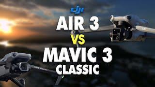 DJI Air 3 vs DJI Mavic 3 Classic: Which Drone Upgrade Should You Get?