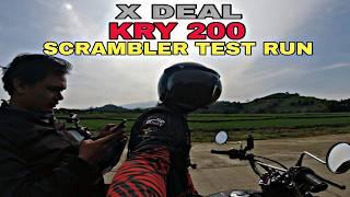 KRY 200 Deal Cancelled x Macho TC Scrambler Build Test Ride