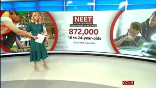 BBC Breakfast : NEET not in education employment or training