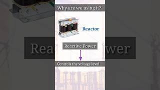 Why are Reactors used? | Reactor vs Transformer explained #shorts
