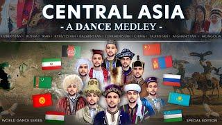 Central Asia • A Dance Medley! | 10 countries! (World Dance Series) Центральная Азия