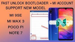 MICLOUD XIAOMI REDMI NOTE 7 UNLOCK BOOTLOADER AND REMOVE MI ACCOUNT