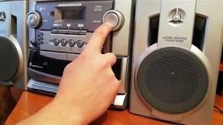 Краткий обзор на магнитолу LG CD-964AX.