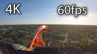 Tigris front seat on-ride 4K POV @60fps Busch Gardens Tampa