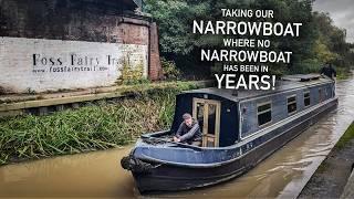 Taking our Narrowboat where no Narrowboat has been in years!