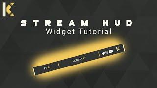 Stream Hud OBS Tutorial // Automated Twitch Widget Setup Guide