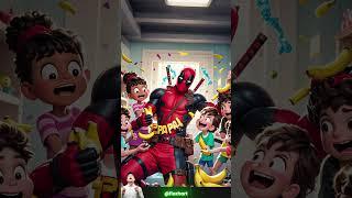 Evolution of Deadpool - banana The Superhero Avengers Evolution #shorts #ai #avengers #deadpool