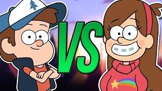 СУПЕР РЭП БИТВА:Диппер VS Мейбл (DIPPER Против MABEL)