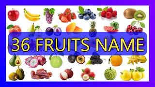 36 Fruits Name in English With Pictures for Kids and Children |Tamilarasi English