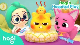 Oh, No! Ninimo Has a Cold  ️｜Hogi's Hospital Play ｜Ninimo Is Sick｜Kids Play｜Hogi Pinkfong