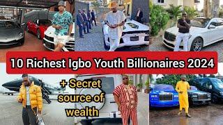 10 RICHEST YOUNG IGBO BILLIONAIRES IN NIGERIA 2024..NETWORTH, CARS, HOUSES, BUSINESS, CELEBRITIES