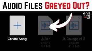 How to use WAV & MP3 files in your GarageBand iOS projects