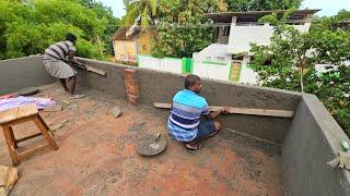 Handwall Plastering_Roof Brick Handwall Perfect Plastering with Cement Mixing|Brickwall Plastering