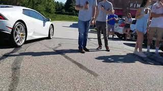 Lambo madness at Cars and Coffee WC